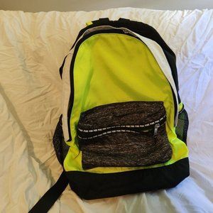 Victoria's Secret PINK Neon Green PINK Backpack